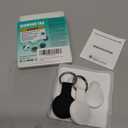 2-Pack Air Tracker Tags Compatible with Apple Find My (iOS Only), Bluetooth Tracker, Smart Keys Finder and Item Locator with Waterproof Case for Wallet Luggage Backpack (Android Need Download App)