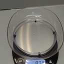 Etekcity 0.1g Food Scale, Bowl, Digital Grams and Ounces for Weight Loss, Dieting, Baking, Cooking, and Meal Prep, 11lb/5kg, Stainless Steel Black