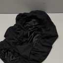 Women Summer 2 Pieces Shorts Sets Bubble Crop Tops Casual Loose Outfits Comfy Lounge Sets (Large, Black)