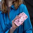 Compatible for iPhone 11 Case, Pretty Butterfly Print Three-Dimensional Wave Clear Case for Girls Women, Soft Full Package Anti-Fall Cover for iPhone 11, Shadow Dance Black