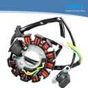LABLT 11 Pole/Coils Ignition Stator Magneto Performance for 125CC 150CC GY6 Scooter Engines with DC System Taotao Scooter