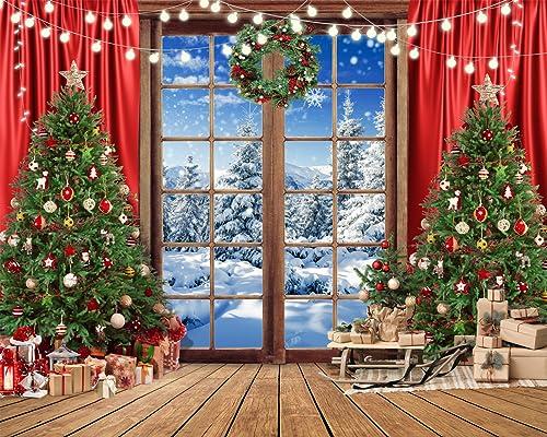 Alltten 10X8FT Christmas Backdrops for Photography Santa Pictures Backdrop Christma Back Drop Xmas Background telón de Fondo de Navidad F85