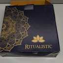 RITUALISTIC Maitri Brass Urli | Urli for Flower Decoration | Brass Urli Bowl for Home Decorations | Kitchen Décor | Bowl for Decoration | Perfect for Housewarming Gifts, Festive Occasion | 23cmx5cm