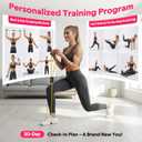 RENRANRING Figure 8 Fitness Resistance Bands with Handles - Exercise Tube Band Set of 3 for Arm and Shoulder Stretch, Rope 8 Word Elastic for Women and Men