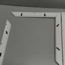 Vinyl Record Frame for the Wall, Wall-Mounted Vinyl Record Display Frame, Album Frames for 12x12 Inch LP Album Cover (4 Pack/White)