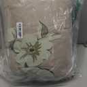 Floral Comforters Queen Size 7 Pieces Botanical Dusty Pink Flower Bed in a Bag Ulter Soft Microfiber Bedding Set, Lightweight Bed Comforter Set with Sheets for All Season (Dusty Pink, Queen)