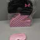 15.7 x 11.5 x 3 Inch Pink Bow Number 2 Pinata,Pink Bow Birthday Decorations, Fillable Hanging Piata with Stick Blindfold Confetti for Girls Boys 2nd Anniversary Party Decorations
