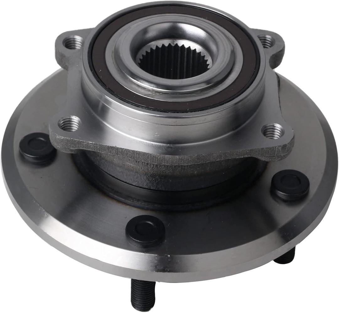 KUSATEC 513286 Front Wheel Bearing and Hub Assembly Compatible with Dodge Journey 2009-2017, Ram ProMaster 1500 2500 3500 2014-2015, 5 Lug Bolts w/ABS