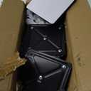 Heavy Duty 3000LBS Furniture Dolly & Movers with 5 Wheels & Brake - 360 Rotating Moving Dolly for Furniture, Piano, Appliances - 6.4 Inch Non-Slip Sliders, Red