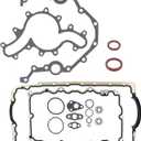NewYall 4.0L Lower Engine Cylinder Head Oil Pan Gasket Seals Set for Ford Explorer 97-10, Explorer Sport Trac/Ranger 01-10, Mustang 05-10, Land Rover LR3 05-09, Mazda B4000 01-10