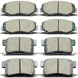 8PCS Ceramic Front Rear Brake Pads Replacement Kit Fits 2005 2006 2012 2013 2014 For Honda CR-V(D914 D1086)