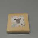 VGOODALL 200 Pcs Double Open Pretzel Bags, 5" x 5" Grease-Resistant Brown Sandwich Paper Bags Paper for Oily Snack Pretzels Cookies