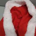 EXPAWLORER Christmas Dog Hoodie - Santa Claus Christmas Costume Outfit, Pet Winter Sweater Coat, Puppy Party Clothes Apparel for Small Medium Dogs