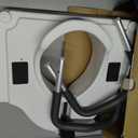Raised Toilet Seat With Removable Arms