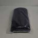 HIGOGOGO Lumbar Support Pillow for Recliner Chair/Accent Chair/Couch, Memory Foam Back Support Cushion for Elderly, Recliner Cushions for Back Rest, Pain Relief, Reading, Washable Cover, Black (Large)