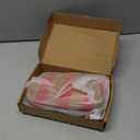 Mahjong Tile Bag Woven Clutch Purses for Women Woven Striped Dumpling Bag Summer Beach Evening Handbag for Mahjong Tile Vacation Supplies(Red Yellow,Thin Lines)