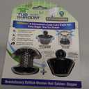 TubShroom Ultra Revolutionary Bath Tub Drain Protector Hair Catcher/Strainer/Snare, Stainless Steel, Stainless Combo