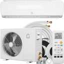 9 SEER2 Mini Split AC, 230V 9000 BTU Mini Split Heating and Coolings up to 450, Inverter Mini Split System w/Remote Control, Low Nosie,Mini Split Air Conditioner for Home