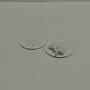 (2 Pack) AP-12031, 5 Inch White Metal Ceiling Blank-Up Cover, Used to Cover 3-1/2 Inch Round/Octagon Box Openings in Ceilings or Walls, Mounting Screws Included, Holes are Spaced 2.75 Inches