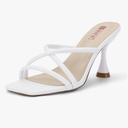 IDIFU IN3 Strappy Stiletto Kitten Heels Square Open Toe Heeled Sandals Comfortable Dressy Wedding Bridal Bride Prom Party Dress Shoes for Women Fashion Cute Casual Sexy Slides Slip on Mules Heels. 10
