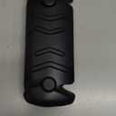 JOYTORN Full Protective Case Cover Compatible with PlayStation Portal Remote Player,PS5 Portal Case with Detachable Front Shell,Frosted Anti-Slip Handheld Design-Black