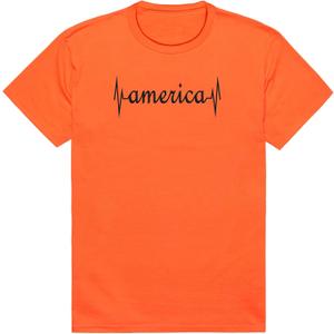 Rapiddominance America Basic Tees (Medium, Orange)