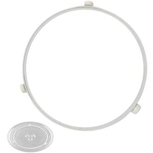 9.53in WB06X10705 Microwave Turntable Ring Replacement for GE Microwaves,Rotating Ring Roller,Microwave Oven Tray Support,Glass Plate Tray Support Holder