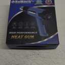 ROMECH Heat Gun, Heavy Duty Fast Heating, Variable Control 120F~1200F (50-500) 4 Nozzles Heat Gun for Crafting, Shrink Tubing,Vinyl Wrap (Blue)