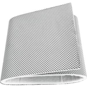 Peastorm Exhaust Wrap Heat Shield Automotive Aluminum Material Muffler Wrap Insulation Armor, 12" x 24"