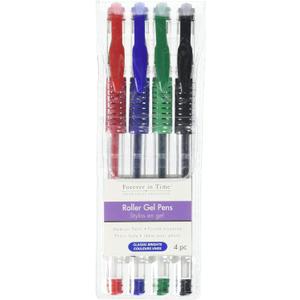 6 x Multicraft Imports GP060B Bright's Scrapbook Gel Pens (4 Pack), Multicolor