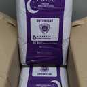Poise Overnight Incontinence & Postpartum Pads for Bladder Leaks, 8 Drop Extra Coverage, 72 Count (2 Packs of 36)