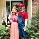 CAVETEE Glitter Headband for Women, Sparkly Princess Headband Hair Accessory for Girls Birthday & Party (Gold+red Heart)