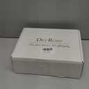 Der Rose 3 Pack Mini Potted Fake Plants Artificial Plastic Eucalyptus Plants Topiaries for Home Office Desk Farmhouse Shelf Room Bathroom Decor(Green)