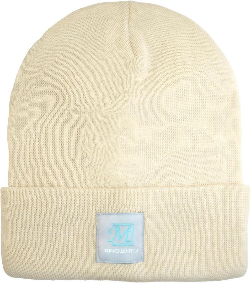 Beanie for Men Women Cuffed Knitted Unisex Winter Running Cycling Hat Beanies Skull Cap