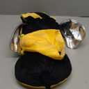 Spooktacular Creations Pet Dog Bee Costume with 3D Bee Hat, Silver Wings for Halloween Dress-up Party, Role Play, Carnival Cosplay, Holiday Decorations Clothes (X-Large)