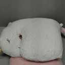 Perfectto Design Set of 2 Decorative Unicorn Pillows for Girls Kids Bed Room - White Pink Fluffy Plush for Baby Girl, Cute Throw Pillows Bedroom Dcor, Teepee