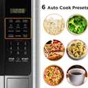 BLACK+DECKER Countertop Microwave Oven, 0.9 Cu.Ft, 900W, Stainless Steel