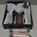 SKIMI 110,000 RPM Brushless Motor Hair Dryer Brush - 5 Muti-Styler for Fast Drying, Curling, Volumizing & Straightening | High-Speed Hot Air Brush for All Hair Types (Black & Blush Red)