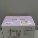 Magicfly Mini Sewing Machine with Extension Table, Dual Speed Portable Sewing Machine for Beginners with Light, Sewing Kit for Household Use, White