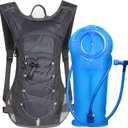 Unigear Hydration Pack Backpack with 70 oz 2L Water Bladder for Running, Hiking, Cycling, Climbing, Camping, Biking (Gray)