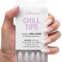 Chillhouse - Chill Tips, Press on Nails Kit - I Do Want Champagne (Almond) - 30 Nail Shapes & Sizes - Up to 2 Weeks of Wear - Customizable - Reusable - Latina Founded, Women Owned - Beauty, Self Care
