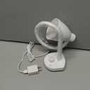 BOHON LED Desk Lamp with USB Charging Port, 3 Color Modes Dimmable Reading Lamp, Auto Dimming Task Lamp, Flexible Neck Table Light for Dorm Bedside, Adapter Include, White