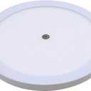 Facon 7.5-Inch 12V LED RV Ceiling Dome Light with Touch Dimmer Switch, 3000K/4000K Adjustable Color Temp, 12Volts Interior Light for RV Motorhome Camper Marine, ETL Listed