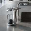 FKWin Automatic Soap Dispenser, Touchless Sensor Hand Soap Dispenser 17oz/500ml, 5 Adjustable Dispensing, Wide Opening Refillable Reservoir, Battery Powered for Bathroom & Kitchen  Silver