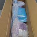 BELEEV A8 Scooter for Kids Ages 3-12, 3 Wheel Folding Scooter for Toddlers Girls Boys, LED Light-Up Wheels, 4 Adjustable Height, Lean to Steer, Extra Wide Wheels, Three Wheel Kick Scooter for Children (Purple)