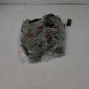  Yuefunny 31 Inch Lighted Faux Cedar Branches Christmas Norfolk Pine Branches Artificial Cedar Picks and Sprays LED Light Greenery Stems for Winter Christmas Vase Decor (Typical Style,8 Pcs): Home & Kitchen