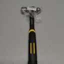 Ball Peen Hammer 16 oz, Drop Forged One Piece Ball Pein Hammer, Metalworking Tool with Forged Steel Construction & Shock Absorbing Grip