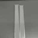 Ascher 15.2inch Under Cabinet Lights, 3000mAh Rechargeable Motion Sensor Light indoor, 3 Color Temperatures & Stepless Dimmable Closet Lights, Magnetic Under Counter Light for Kitchen, Silver - 2 Pack