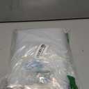 YISURE Clawfoot Tub Clear Short Length 60 Inch Shower Curtain Liner, 180x60 Inch Extra Wide 360 Shower Curtain PEVA Waterproof Wrap Around Bath Tub Curtain