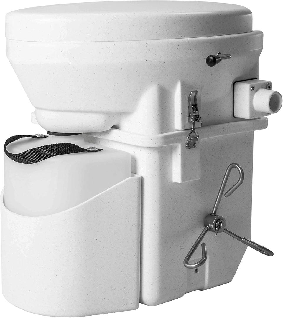 Nature's Head Self Contained Composting Toilet with Foot-Spider Handle